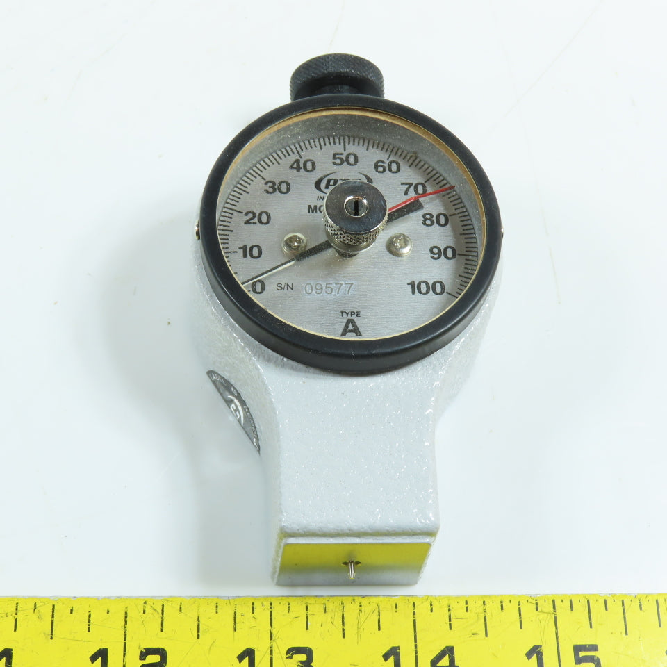 PTC Instruments 408 ASTM Type A Ergo Style Analog Durometer 0-100