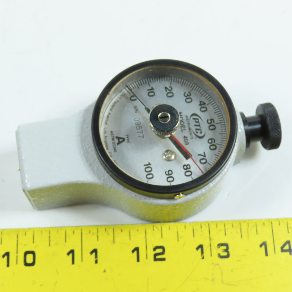 PTC Instruments 408 ASTM Type A Ergo Style Analog Durometer 0-100