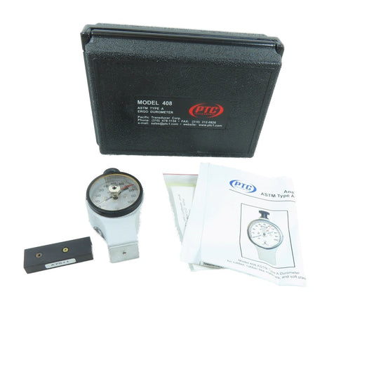 PTC Instruments 408 ASTM Type A Ergo Style Analog Durometer 0-100