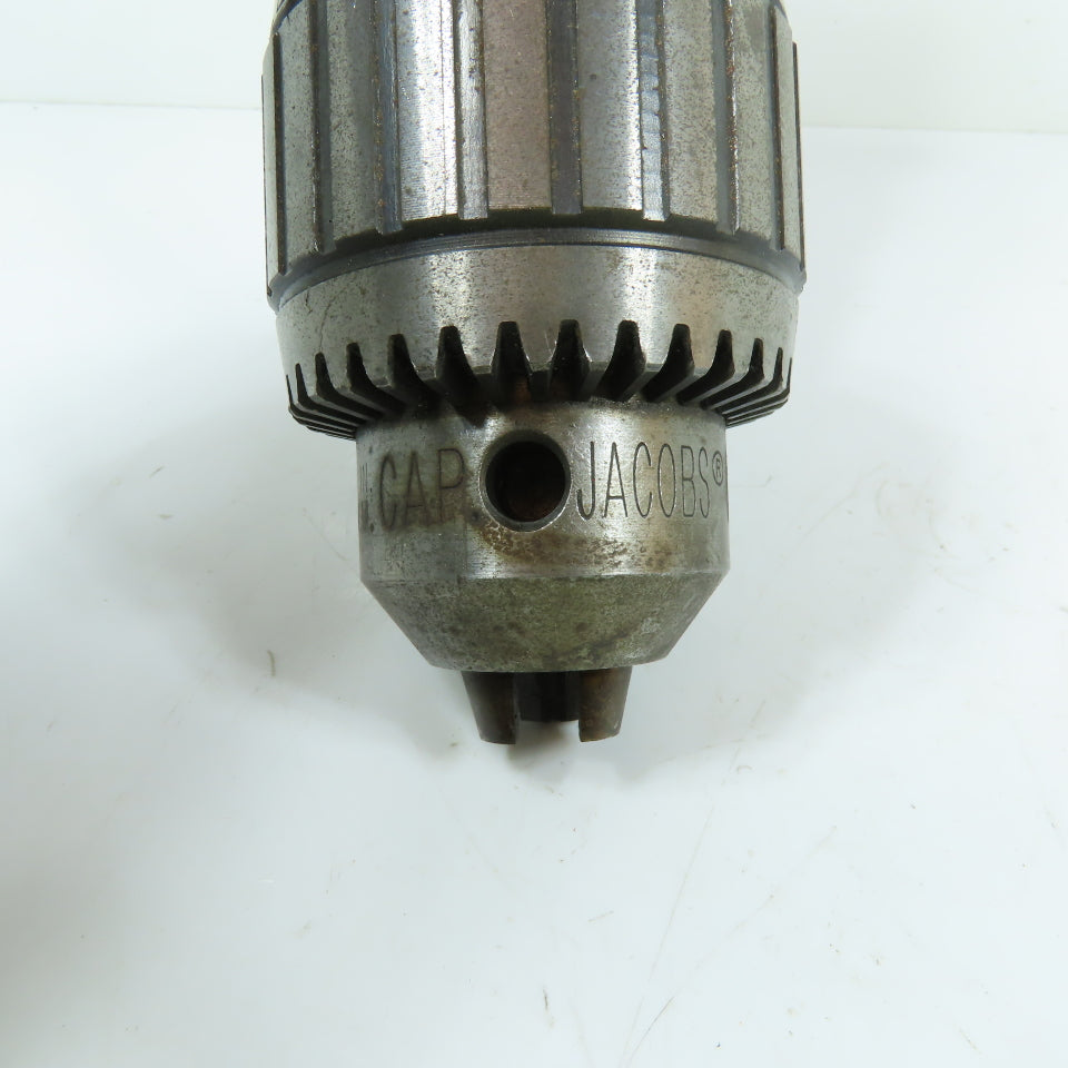 Jacobs 18N Ball Bearing Keyed Drill Chuck 1/8-3/4" JT4 Taper Chuck Key