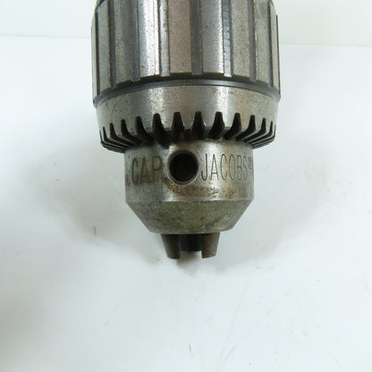 Jacobs 18N Ball Bearing Keyed Drill Chuck 1/8-3/4" JT4 Taper Chuck Key