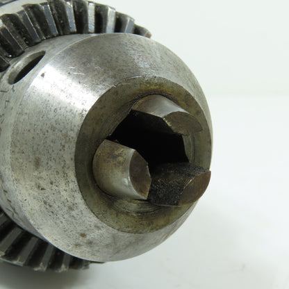 Jacobs 18N Ball Bearing Keyed Drill Chuck 1/8-3/4" JT4 Taper Chuck Key