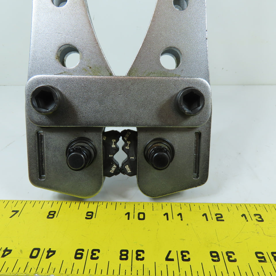 FCI MRC840 Mechanical Rotatable Crimp Tool 8-4/0 AWG Copper