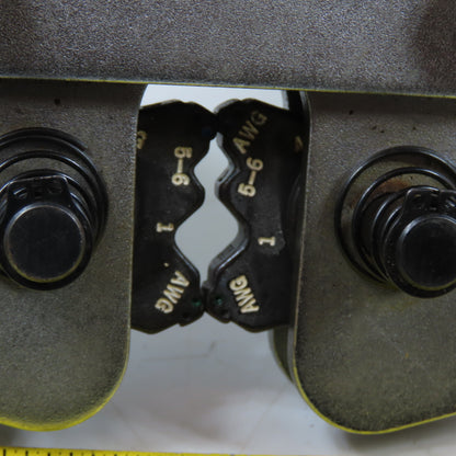 FCI MRC840 Mechanical Rotatable Crimp Tool 8-4/0 AWG Copper