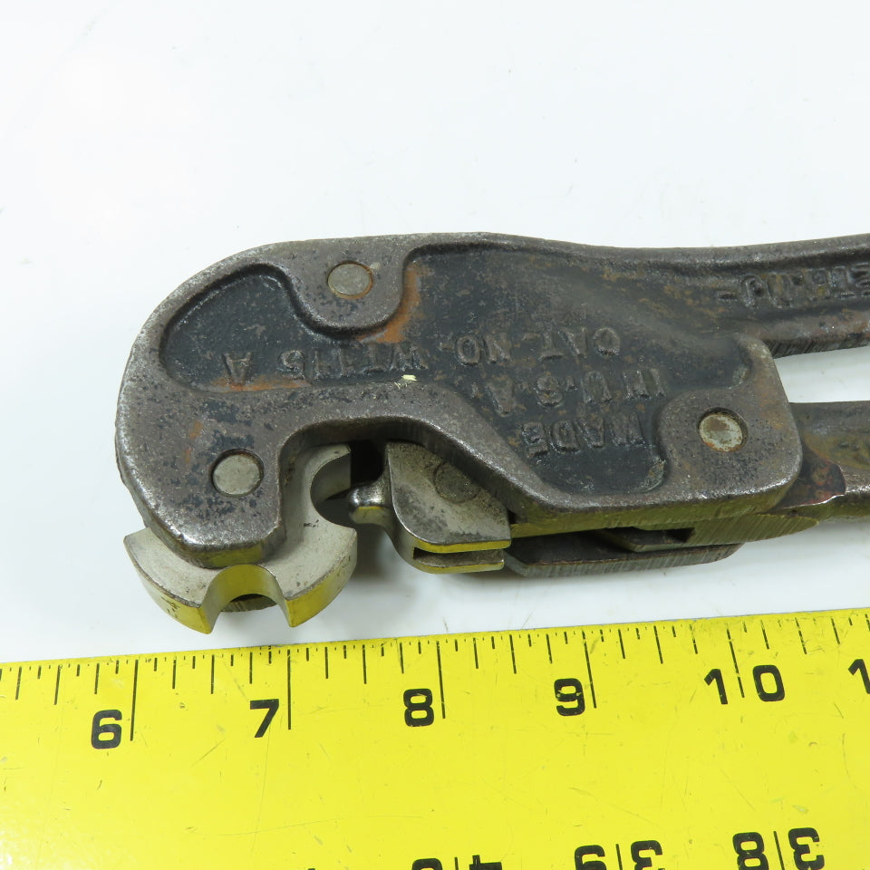Thomas & Betts WT115A StaKon Toggle Type Heavy Duty Wire Terminal Crimping Tool