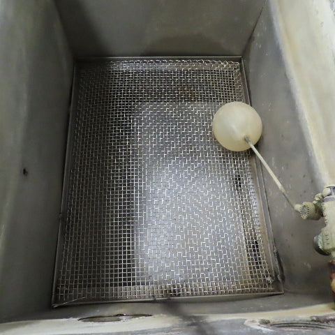 30 Gallon Stainless Steel Wash Tank Reservoir W/ Float Threaded Ports
