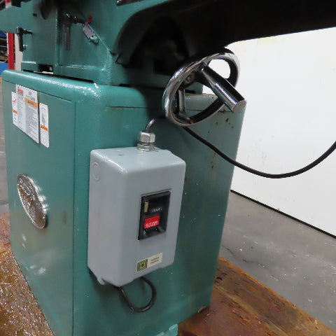 Grizzly G 0500 8" x 75" Woodworking Jointer 2HP 110V/220V 1Ph 4-Knife Tested