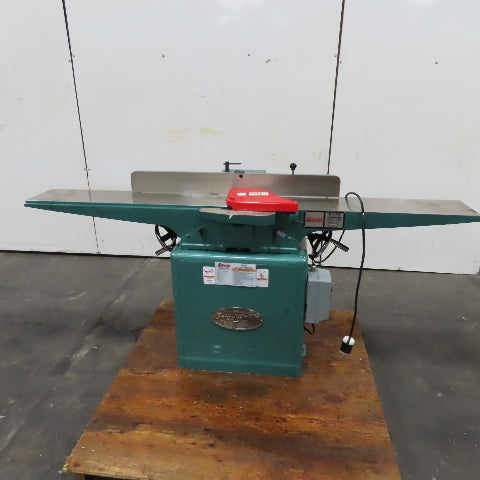 Grizzly G 0500 8" x 75" Woodworking Jointer 2HP 110V/220V 1Ph 4-Knife Tested
