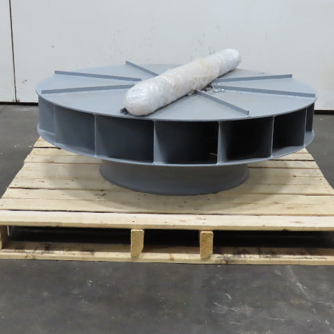 40" Centrifugal Blower Fan Impeller Wheel Shaft Assembly 16 Blade 2-7/16" Shaft