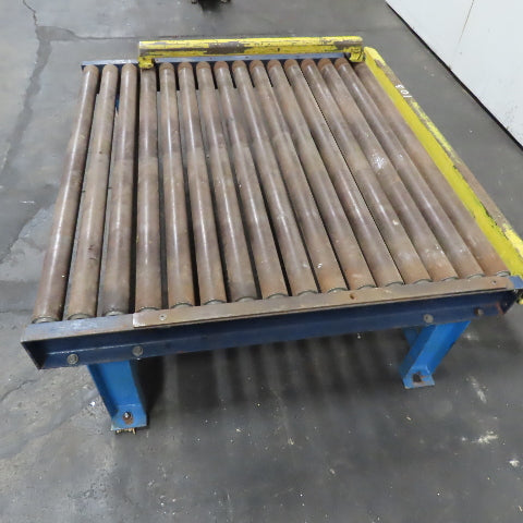 49" BF Gravity Roller Pallet Conveyor 48" Long
