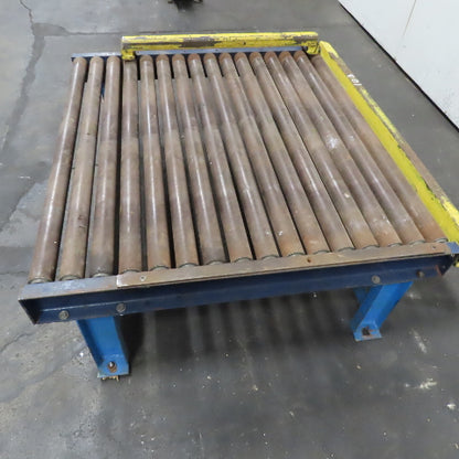 49" BF Gravity Roller Pallet Conveyor 48" Long