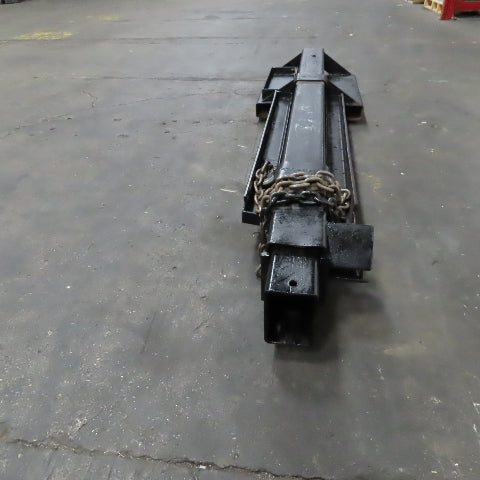 12' Extended Telescoping Forklift Boom W/Safety Chains Unrated