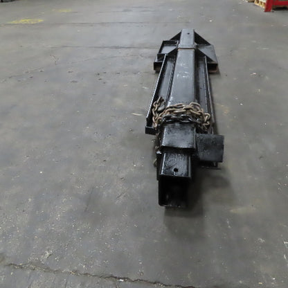 12' Extended Telescoping Forklift Boom W/Safety Chains Unrated