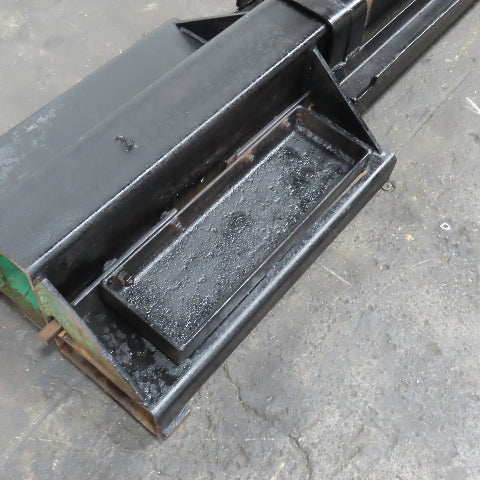 12' Extended Telescoping Forklift Boom W/Safety Chains Unrated