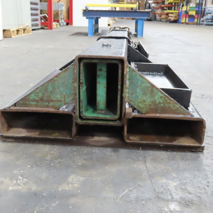 12' Extended Telescoping Forklift Boom W/Safety Chains Unrated