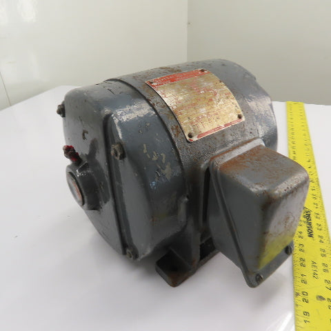 General Electric 5K184AG201 1-1/2HP Electric Motor 208-220/440V 3Ph 1730RPM