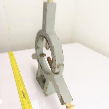 3 Point Swing Top Lathe Steady Rest 8-1/2" Bore 10" Center Height