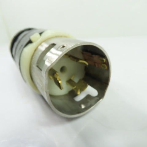 Leviton 50A 3-Pole 4-Wire Twist Lock Locking Plug 125/250V