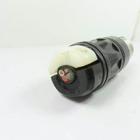 Leviton 50A 3-Pole 4-Wire Twist Lock Locking Plug 125/250V