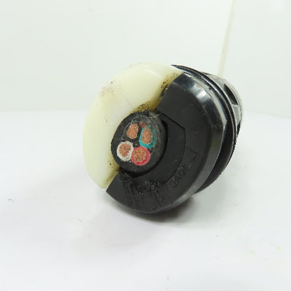 Leviton 50A 3-Pole 4-Wire Twist Lock Locking Plug 125/250V