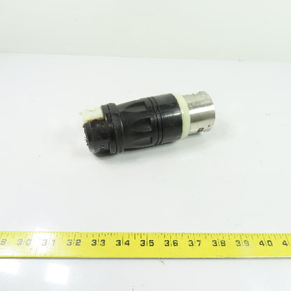 Leviton 50A 3-Pole 4-Wire Twist Lock Locking Plug 125/250V