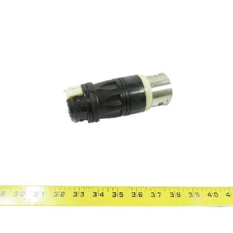 Leviton 50A 3-Pole 4-Wire Twist Lock Locking Plug 125/250V