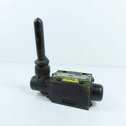 Parker D1VL8C51 Manual Lever Hydraulic Directional Control Valve 5000PSI