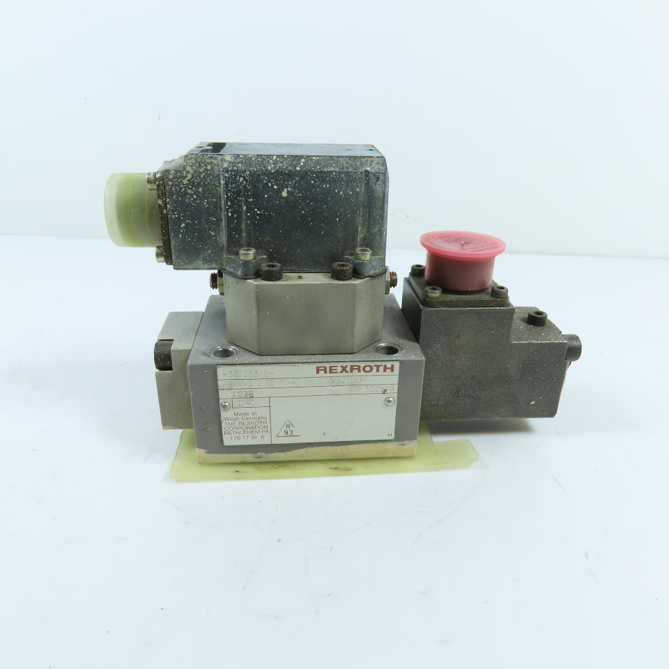 Rexroth 387253/8 4WS2EE10-40/75B2ET315Z8D/M Servo Proportional Directional Valve