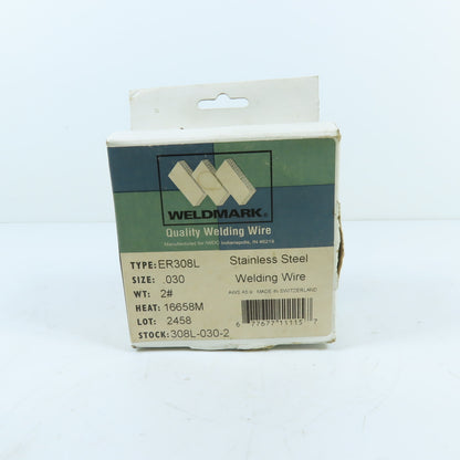 Weldmark 308L-030-2 ER308L .030" Stainless Steel MIG Welding Wire 2lb Spool