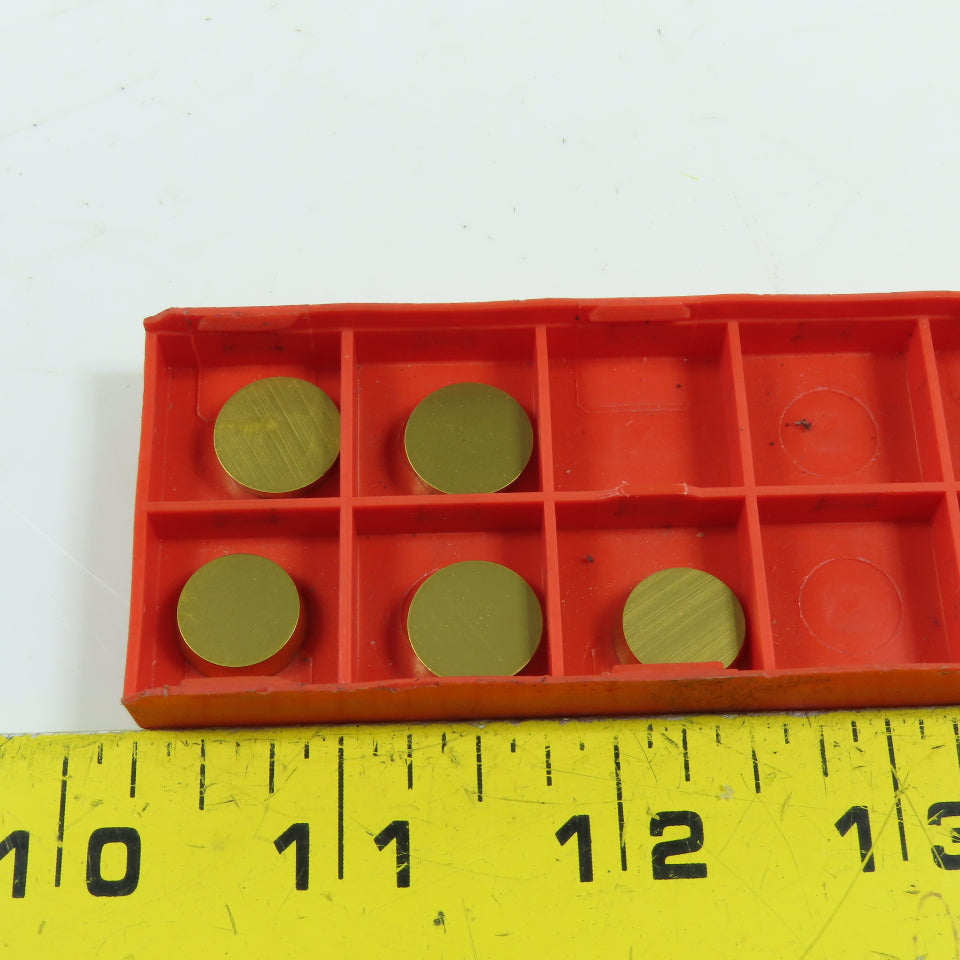 American National Carbide RPG 42 Round TiN Coated Carbide Turning Inserts Lot/5