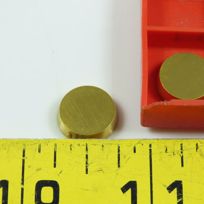 American National Carbide RPG 42 Round TiN Coated Carbide Turning Inserts Lot/5