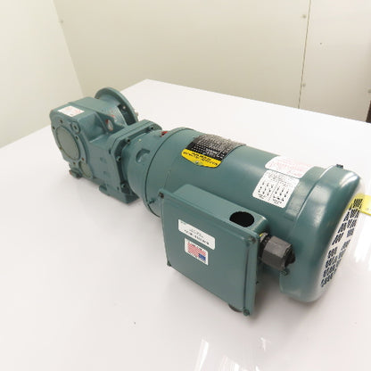 Dodge Quantis BF383CN140TC 1HP AC Gear Motor Reducer 3Ph 230/460V 26.9:1 Ratio