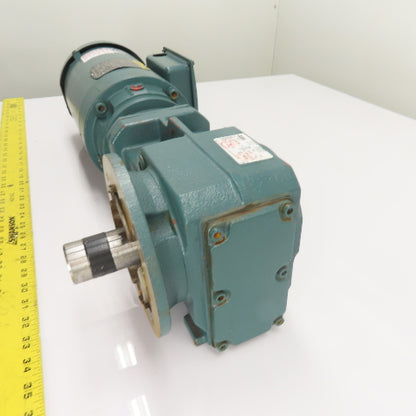 Dodge Quantis BF383CN140TC 1HP AC Gear Motor Reducer 3Ph 230/460V 26.9:1 Ratio