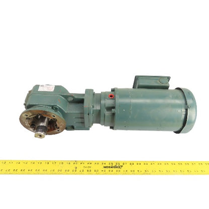 Dodge Quantis BF383CN140TC 1HP AC Gear Motor Reducer 3Ph 230/460V 26.9:1 Ratio