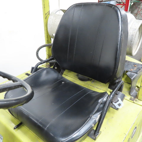 Mitsubishi FGC25 5000lb LP Gas Forklift 130" Lift 3-Stage Mast Side Shift