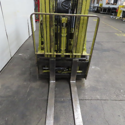 Mitsubishi FGC25 5000lb LP Gas Forklift 130" Lift 3-Stage Mast Side Shift