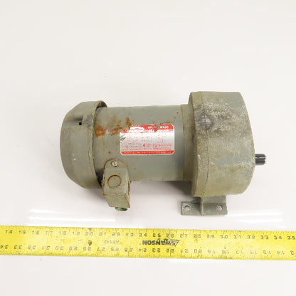 Dayton 2Z843 1/3HP AC Gearmotor 115V 1Ph 90RPM 19.0:1 Ratio Tested