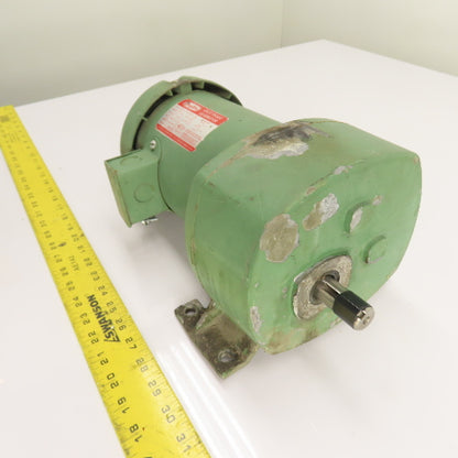 Dayton 2Z843 1/3HP AC Gearmotor 115V 1Ph 90RPM 19.0:1 Ratio Tested