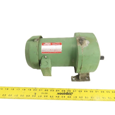 Dayton 2Z843 1/3HP AC Gearmotor 115V 1Ph 90RPM 19.0:1 Ratio Tested