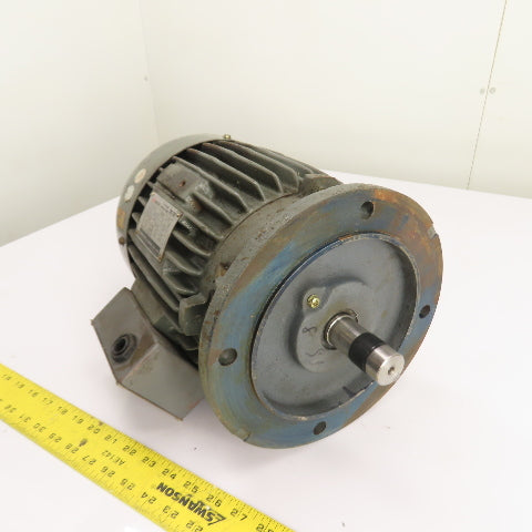 TECO AEVC 5HP AC Electric Motor 230/460V 3Ph 112M Frame 1730RPM