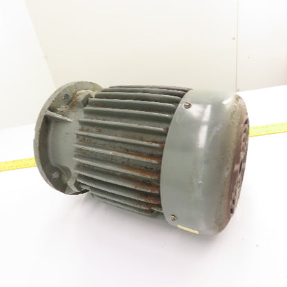 TECO AEVC 5HP AC Electric Motor 230/460V 3Ph 112M Frame 1730RPM