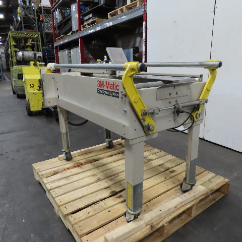 3M 29500 Case Former Bottom Flap Folder Packaging Station with Casters