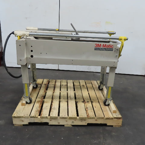 3M 29500 Case Former Bottom Flap Folder Packaging Station with Casters