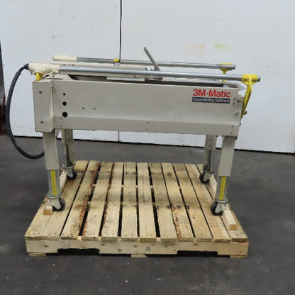 3M 29500 Case Former Bottom Flap Folder Packaging Station with Casters