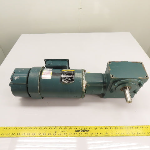 Dodge Tigear 26A15L14 2HP Gear Motor 208-230/460V 3Ph 15:1 Ratio 145TC Frame
