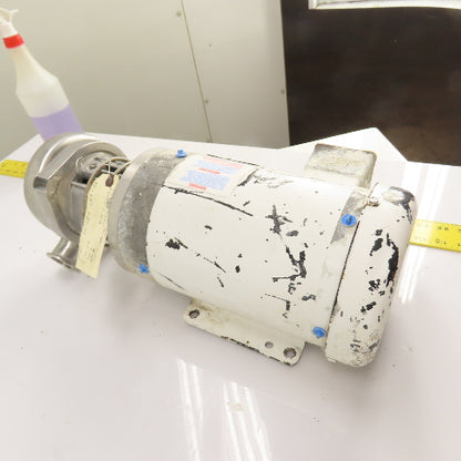 Baldor C11414 2HP Sanitary Centrifugal Pump 208-230/460V 3Ph 3450RPM