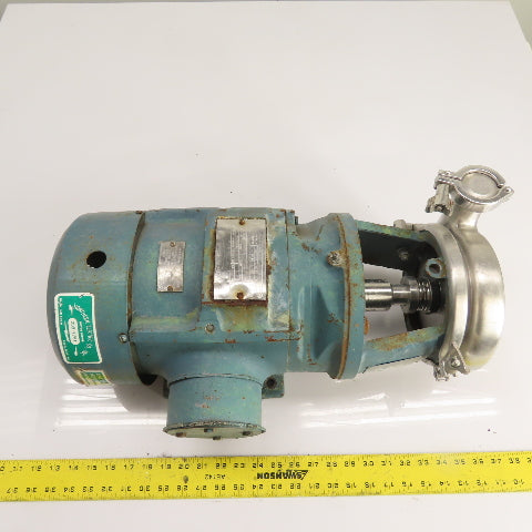 Tri-Clover C216MD18T-S-5-36 5HP SS Sanitary Centrifugal Pump 230/460V 3Ph
