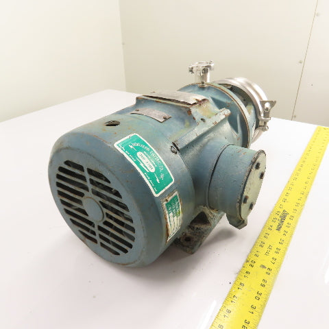 Tri-Clover C216MD18T-S-5-36 5HP SS Sanitary Centrifugal Pump 230/460V 3Ph