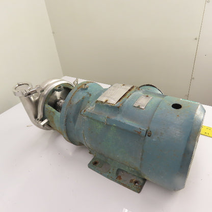 Tri-Clover C216MD18T-S-5-36 5HP SS Sanitary Centrifugal Pump 230/460V 3Ph