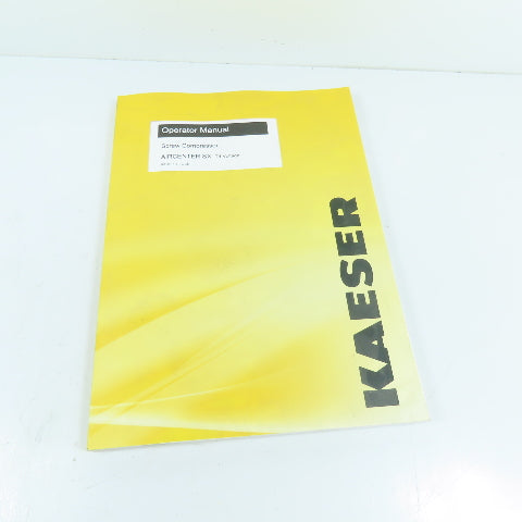 Kaeser 901837 40 USE Aircenter SX Tri-Voltage Screw Compressor Operator Manual